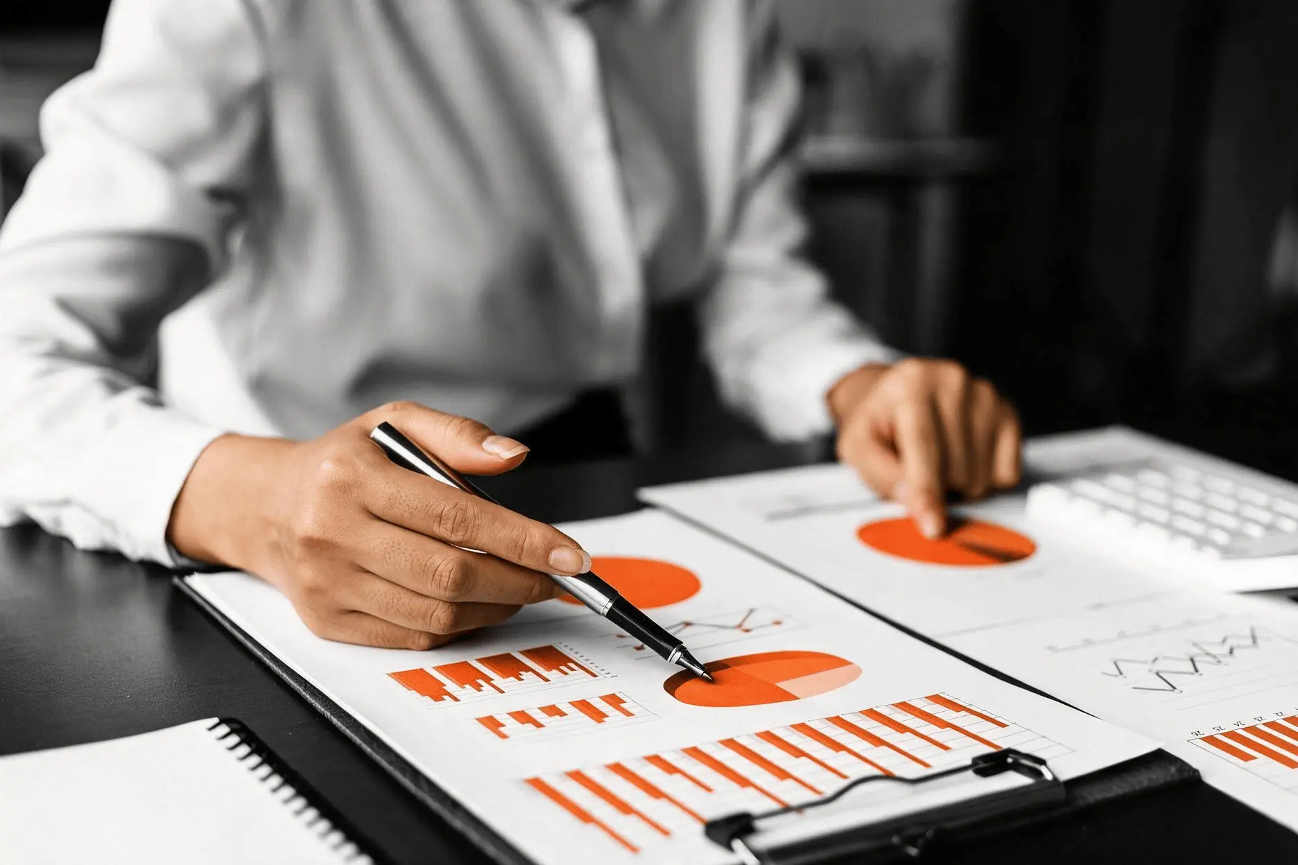 Advisor reviewing a personalized portfolio proposal